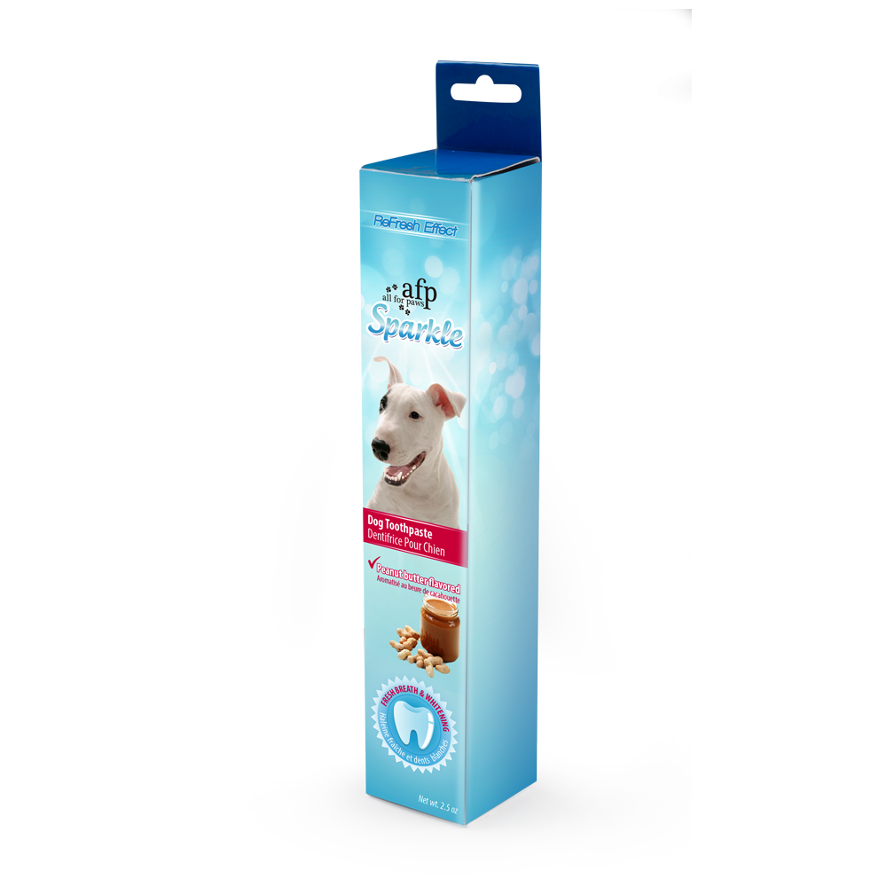Dentifrice Beurre de cacahuète pour chiens - Étincelle AFP