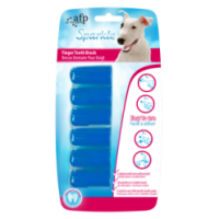 Ensemble de 6 brosses à doigts pour chien - AFP Sparkle