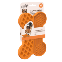 Tapis à lécher os savoureux pour chiens
