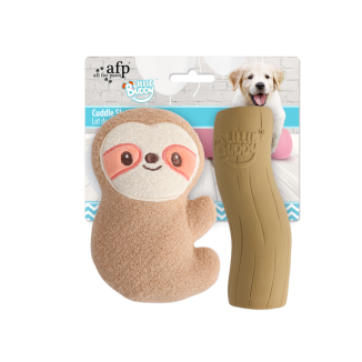Jouets Peluche Paresseux AFP Pour Chien - Lot de 2