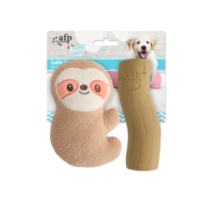 Jouets Peluche Paresseux AFP Pour Chien - Lot de 2