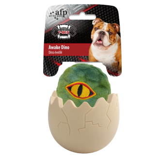 AFP Mon T-Rex Réveillé Dino - Jouet pour Chien de 8x7x9 cm