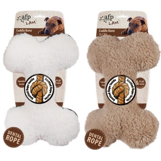 Jouet pour chien AFP Lambswool - Os moelleux