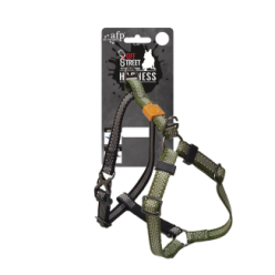 AFP Off Street - Harnais anti-traction pour chien Olive Vert L