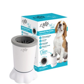 Nettoyez les pattes de votre chien en un clin d'œil avec le Nettoyeur de Pattes Automatique AFP Pet Salon