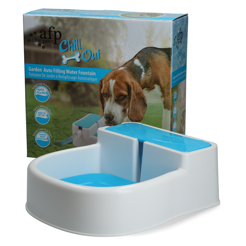 Fontaine Jardin Chien AFP Auto Remplissage Extérieur