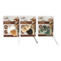 AFP Lambswool - Souris des neiges: Jouet chat doux