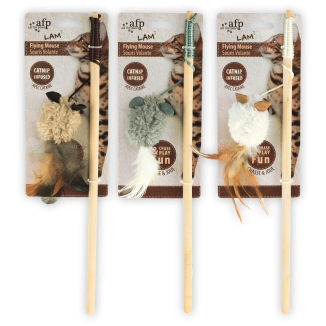 AFP Laine d'Agneau - Souris Volante pour Chat