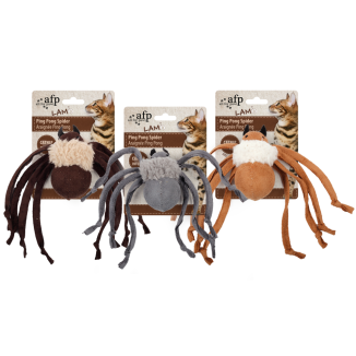 AFP Lambswool - Araignée Ping Pong pour Chat