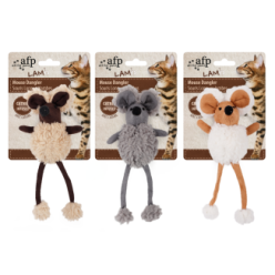AFP Lambswool - Attrape-souris doux pour chat