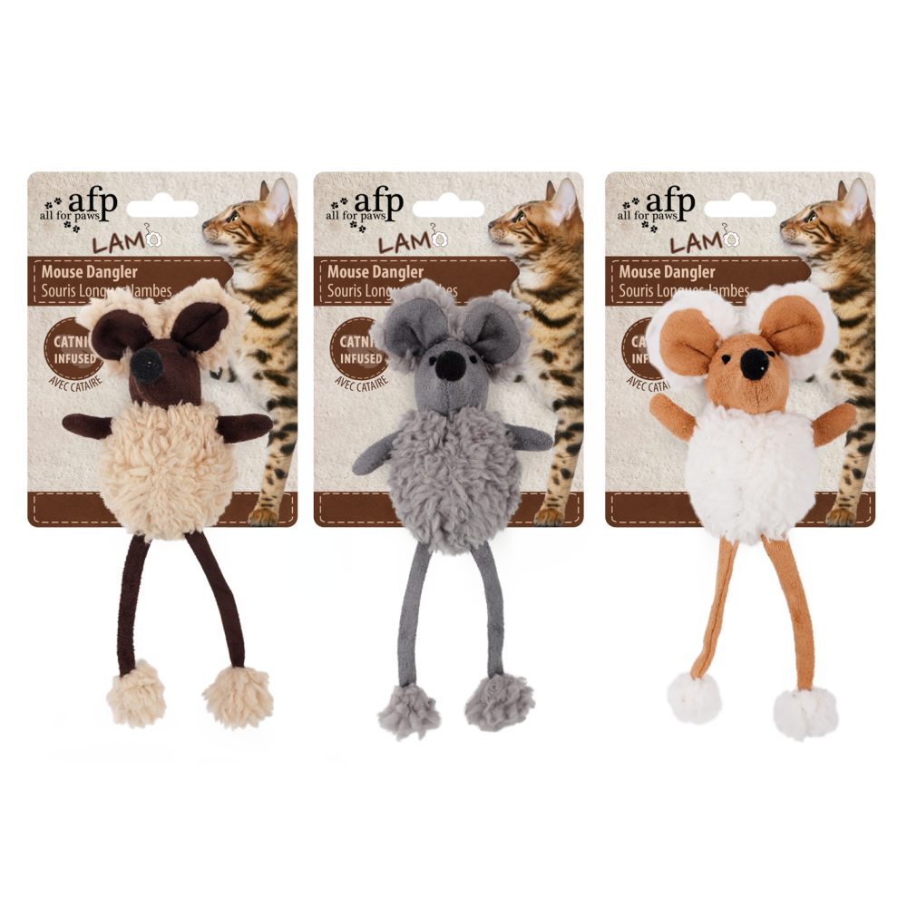AFP Lambswool - Attrape-souris doux pour chat