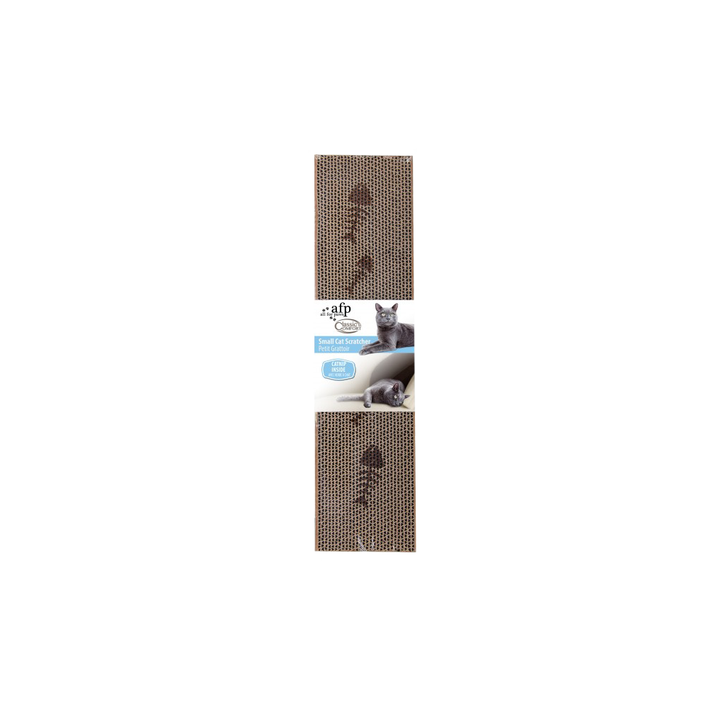 AFP Classique Confort Grattoir Carton - Griffoir Herbe Chat Design