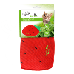 Découvrez le Tapis de jeu Fraise AFP Green Rush pour Chat