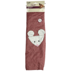 AFP Crumples - Sac à chat froissé violet (48x15x5 cm)