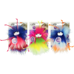 Jouet pour chat AFP Furry Ball - Fluffer Rose