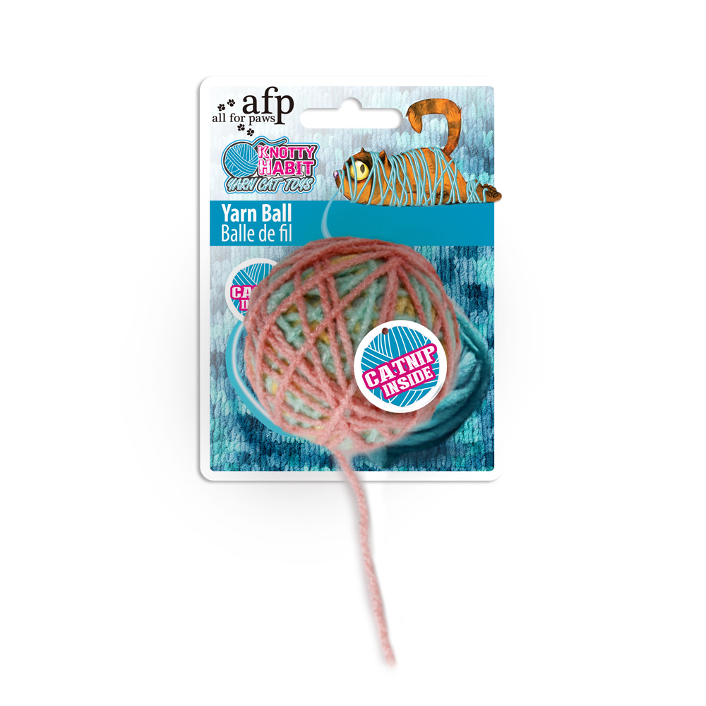 AFP Knotty Habit - Pelote de laine douce pour chat