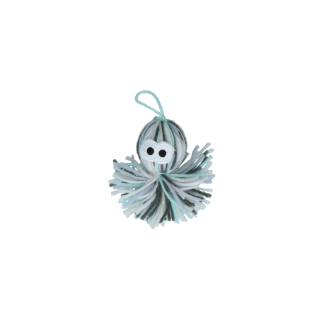 AFP Knotty Habit - Pieuvre en Laine Suspendue - Jouet Chat Unique