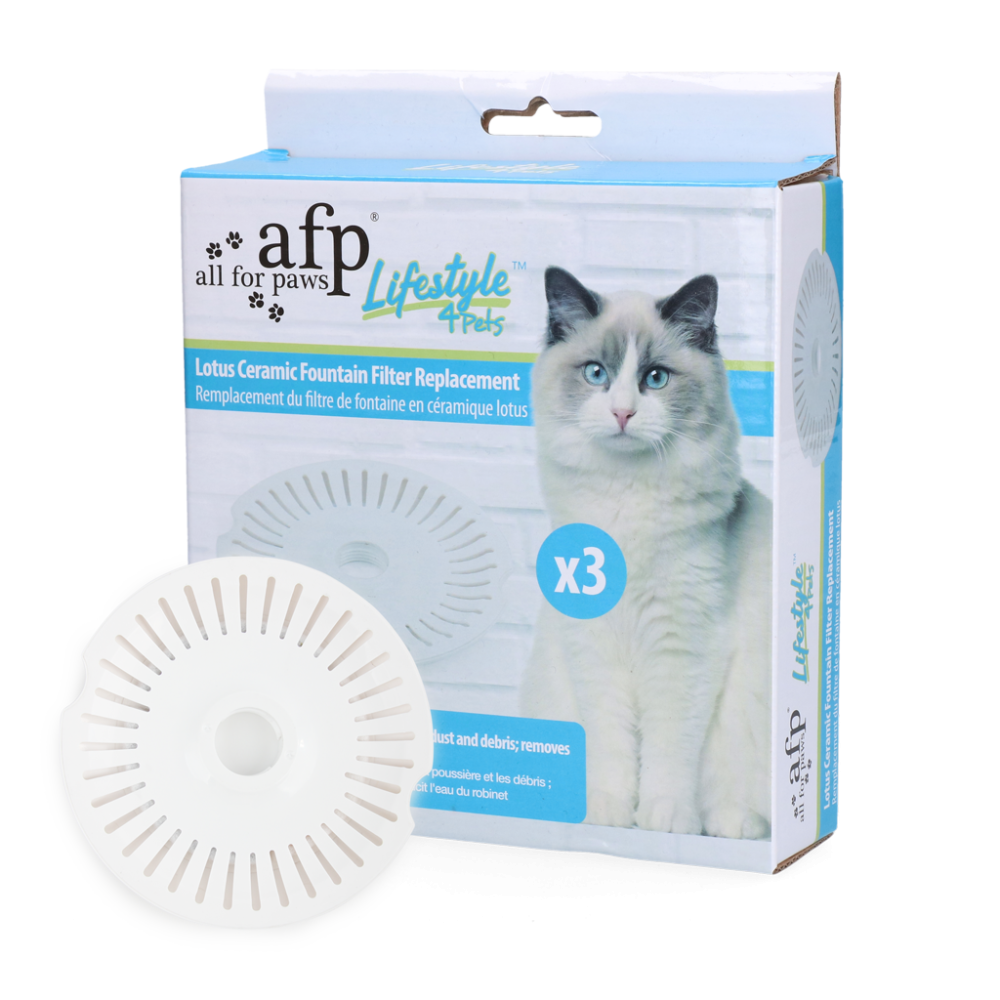 Filtres de remplacement pour fontaine Lotus - Lot de 3