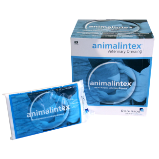 Pansement vétérinaire Animalintex 10 pièces pour cheval