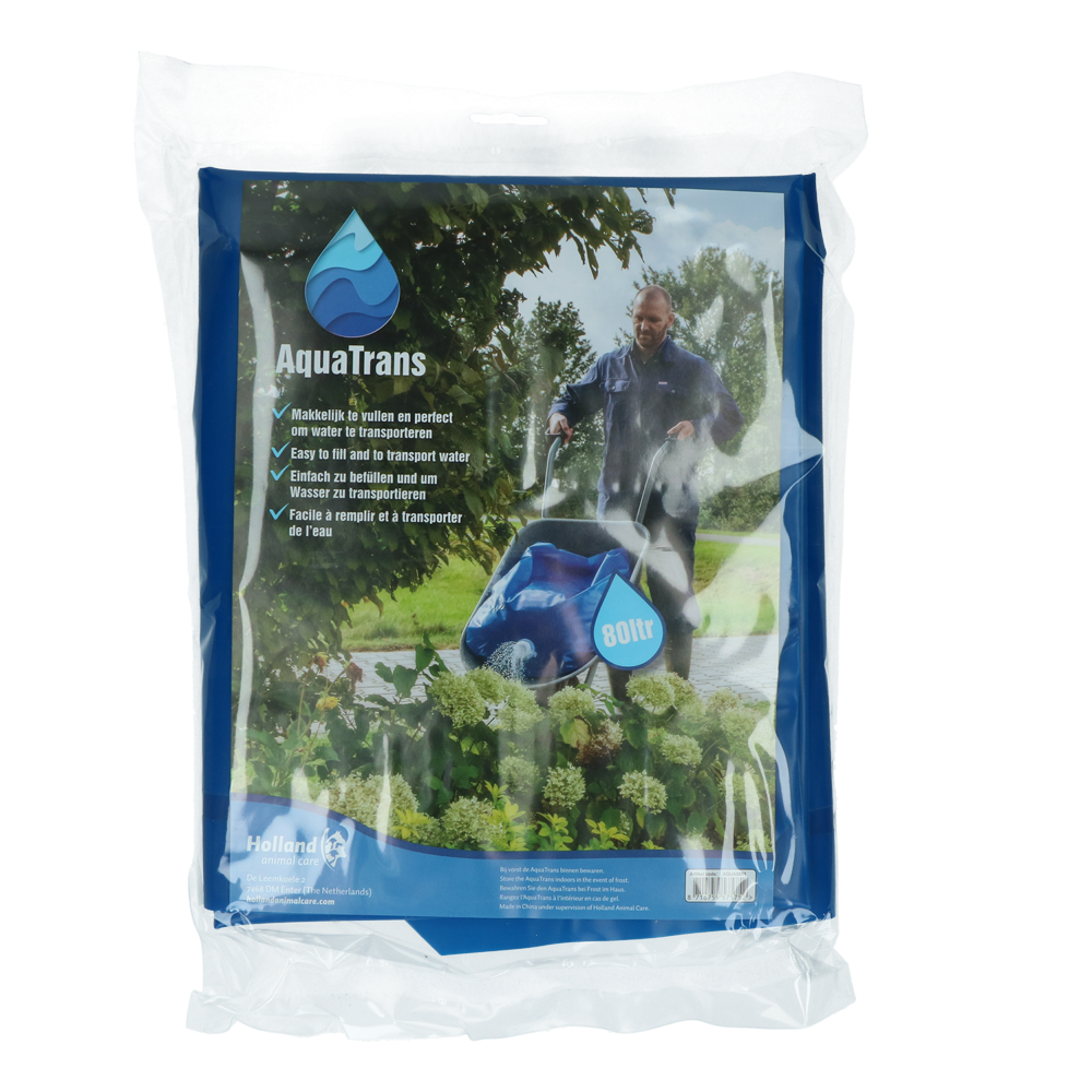 Sac à eau AquaTrans 1L pour cheval: pratique et compact