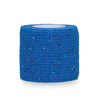 Bandage Pro 5 cm à Paillettes pour Animaux - Bleu par Excellent