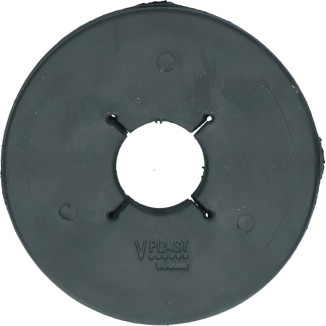 Protège-mors cheval 90 mm Noir par Vplast - Qualité Suédoise