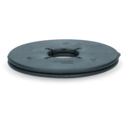 Protège-mors cheval 90 mm Noir par Vplast - Qualité Suédoise