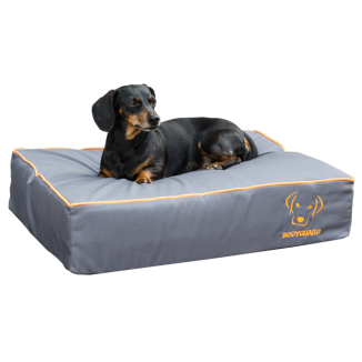 Lit pour chien Bodyguard Gris S au format 65x50x15 cm