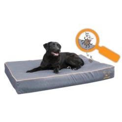 Lit pour chien Bodyguard Gris S au format 65x50x15 cm