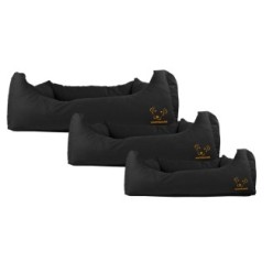 Canapé-lit Bodyguard Noir S pour chiens - Confort et style pour votre compagnon