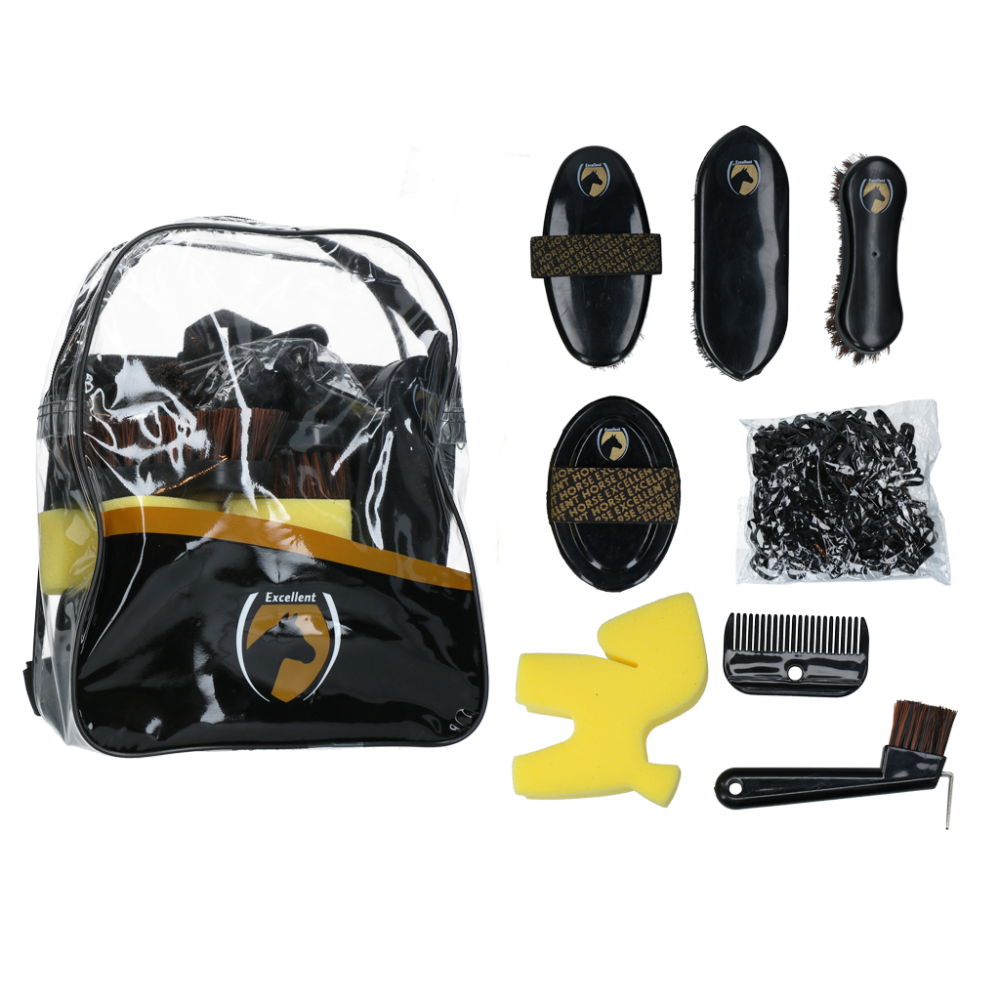 Ensemble de toilettage pour chevaux Junior par Excellent Horse: 1 st, Dimensions 28.4x23x13.8 cm