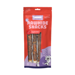 Braaaf Rawhide Twister Canard (3 pièces) - Délicieuses friandises pour chiens