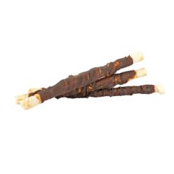 Braaaf Rawhide Twister Canard (3 pièces) - Délicieuses friandises pour chiens