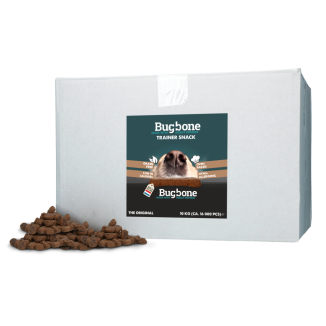 Bugbone Entraîneur Snack 10 kg en vrac pour Chien