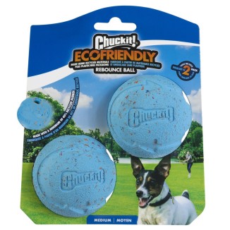 Lot de 2 balles de récupération Chuckit! Rebounce Fetch Ball M