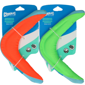 Chuckit! Boomerang Amphibie M - Jouet de lancer pour chien