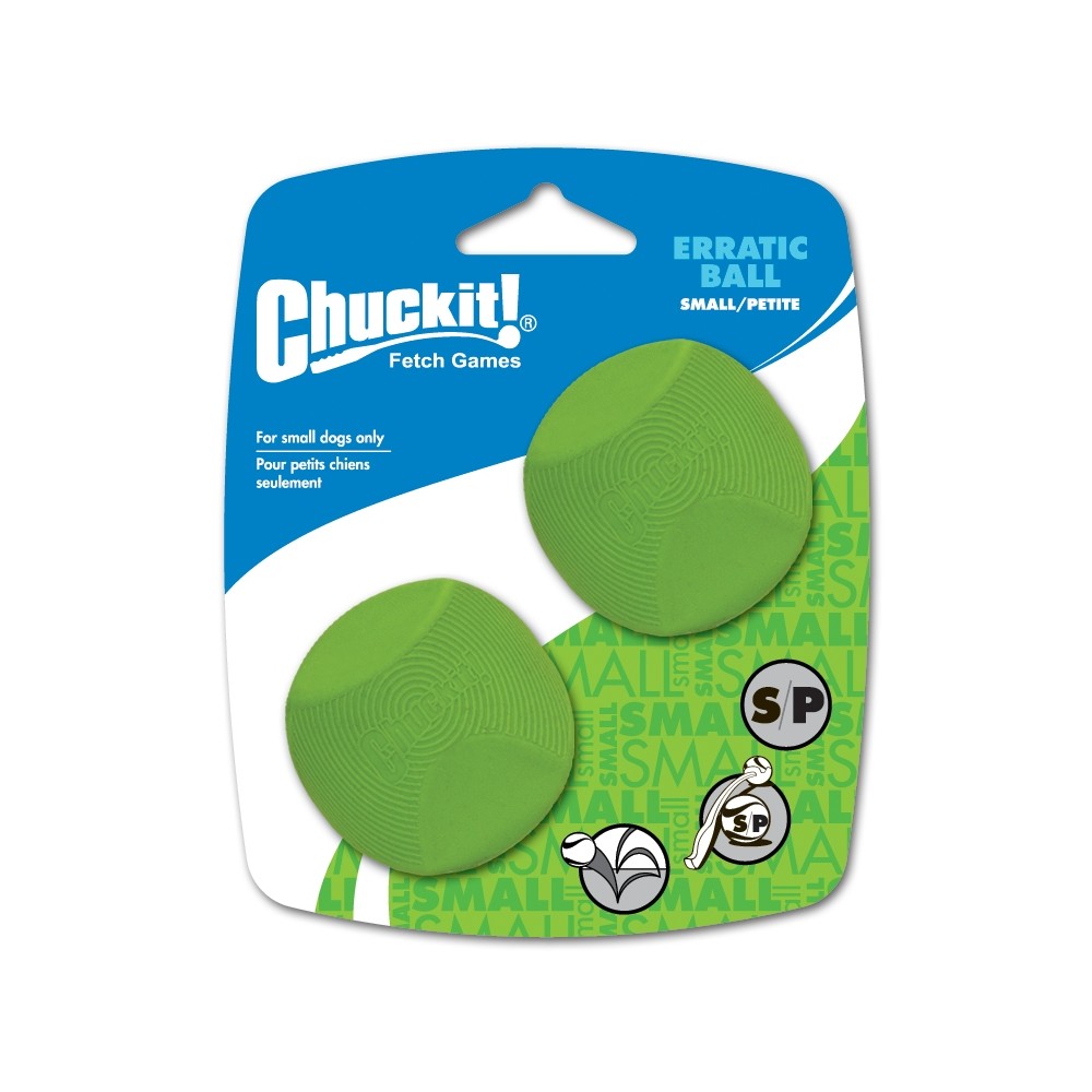 Chuckit Erratic Ball - Balle Rebonds Imprévisibles Chien