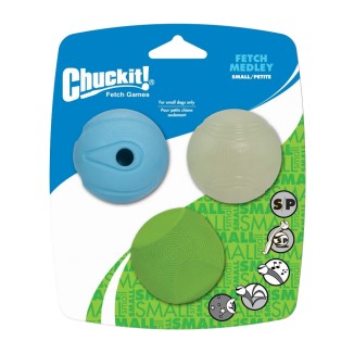 Chuckit! Fetch Medley S - Jouet de lancer pour chien, 1 st