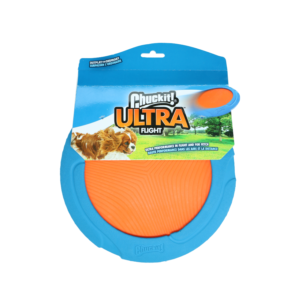 Chuckit Ultra Flight - Disque Caoutchouc Naturel Premium