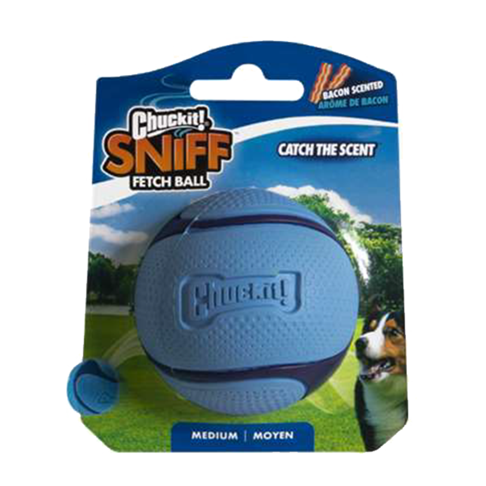 Chuckit Sniff Fetch Ball - Balle Olfactive Stimulation Mentale