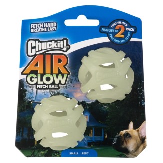 Balles lumineuses Chuckit! Air Glow Fetch S (lot de 2)
