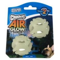 Balles lumineuses Chuckit! Air Glow Fetch S (lot de 2)