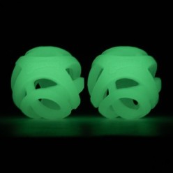 Balles lumineuses Chuckit! Air Glow Fetch S (lot de 2)