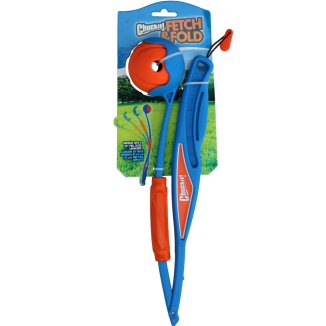 Lanceur de balles Chuckit! Fetch & Fold Original - Pour des jeux interactifs avec votre chien