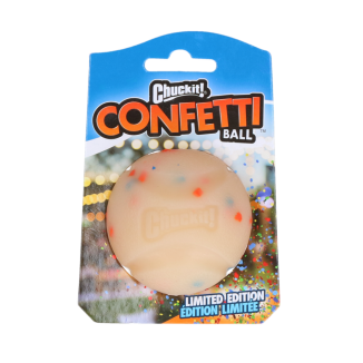 Chuckit! Balle Confetti M pour chiens - Amusante et colorée