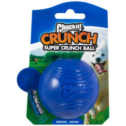 Chuckit Super Crunch Ball M - Balle Croustillante Son Unique