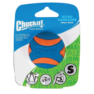 Chuckit! Ultra Squeaker Ball S (1-pack) - Jouet pour chien interactif
