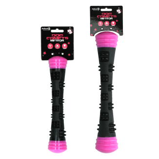 Bâton de lancer Comets rose pour chien - Taille S