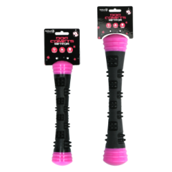 Bâton de lancer Comets rose pour chien - Taille S