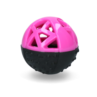 Jouet interactif pour chien: Balle Treat Dog Comets Moonstone- Rose